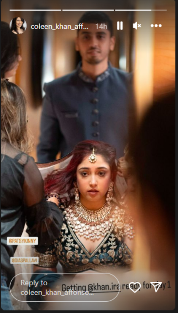 Ira Khan-Nupur Shikhare wedding ceremony: Hair and make-up artist Coleen Khan Affonso drops UNSEEN pics of the bride preparing | Hindi Film Information