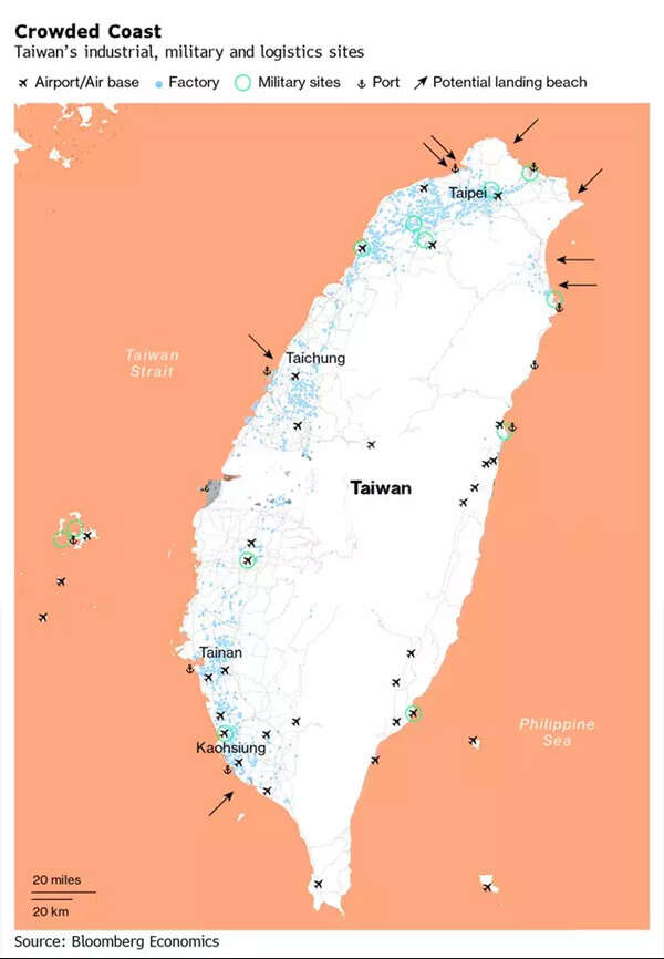 If China invades Taiwan, it would cost world economy 10 trillion
