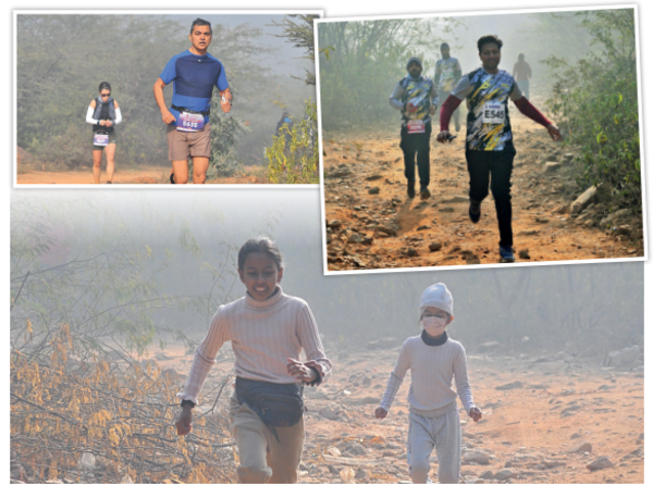 From fog to sun dazzle, runners & walkers delight in date with nature