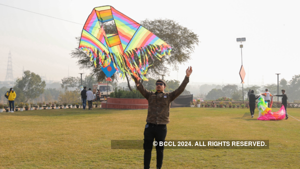 Bamboo park in Delhi turns into kite-flying ground for Patang Utsav 2024 | Delhi News – Times of India