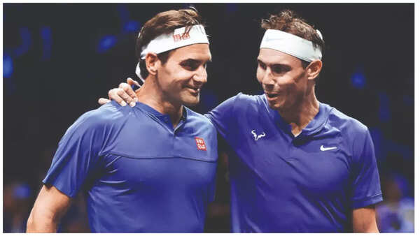 Roger Federer and Rafael Nadal
