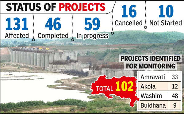 59 Vidarbha irrigation works hampered due to forest clearances: Maharashtra government tells HC | Nagpur News – Times of India