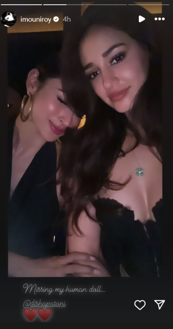 Mouni Roy shares a sweet post for BFF Disha Patani; calls her ‘human doll’ – See photo | – Times of India