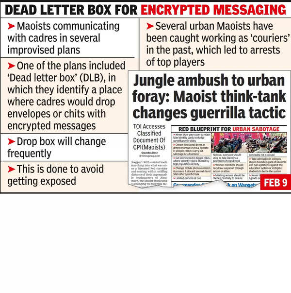 Maoists carve out 9 urban zones for sabotage, revolt