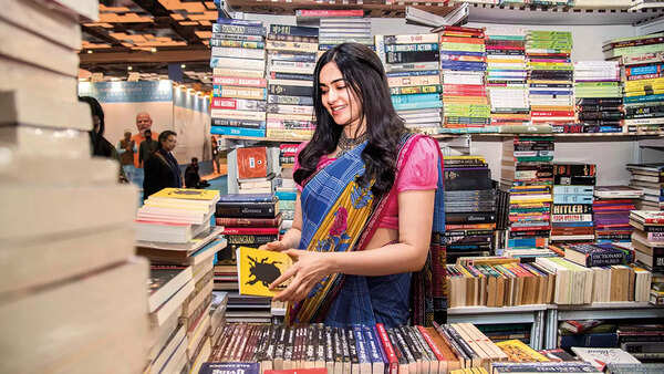Bharat Literature Festival invited Adah Sharma for a session at the book fair