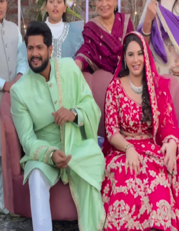 Mandy with Shekhar