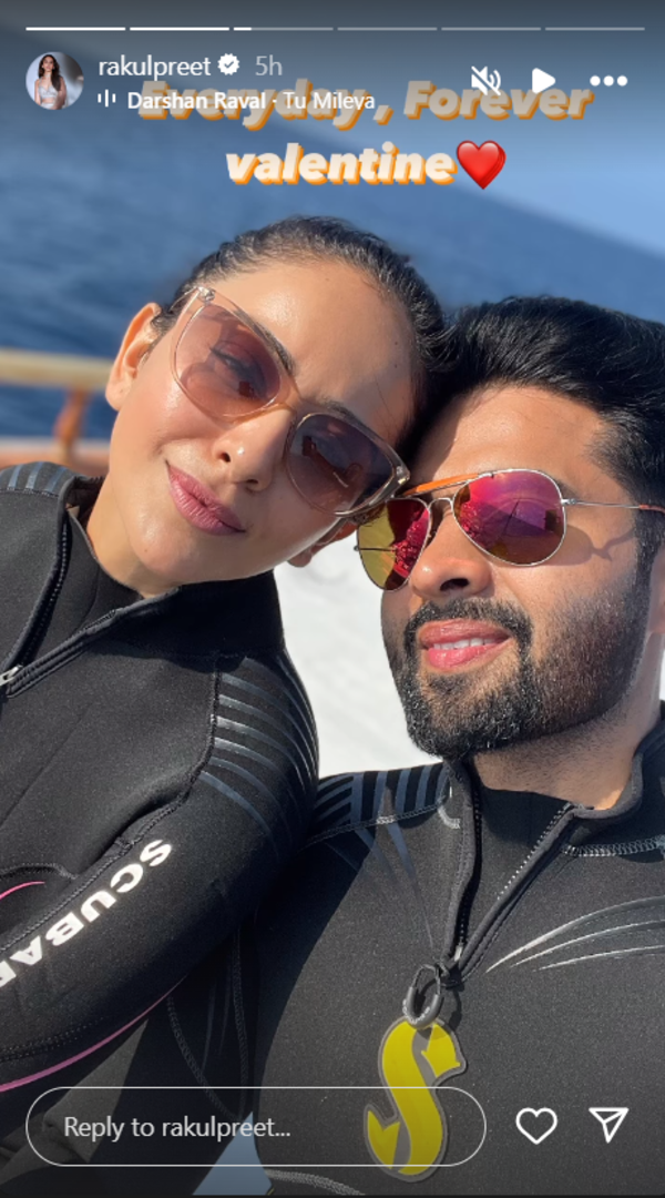 Forward of their marriage ceremony, Rakul Preet Singh and Jackky Bhagnani rejoice Valentine’s Day with their tribe – See photographs |