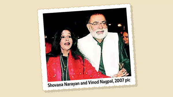 Shovana Narayan and Vinod Nagpal