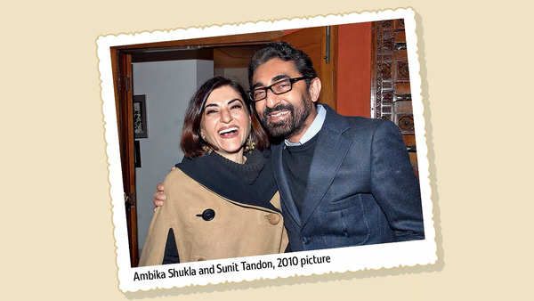 Ambika Shukla and Sunit Tandon