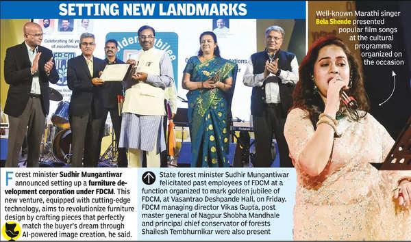 A Golden Celebration Of Forest Devpt With ‘Sustainable’ Growth – Forest Development Corporation of Maharashtra (FDCM) | Nagpur News – Times of India