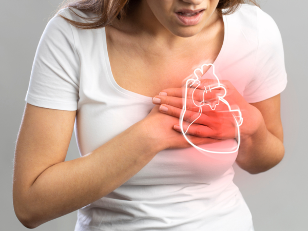"About 64 per cent of women who die suddenly of coronary heart disease had no previous symptoms"