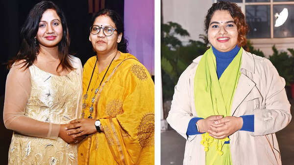 (L) Aradhana (L) and Mona Singh (R) Arunima Singh