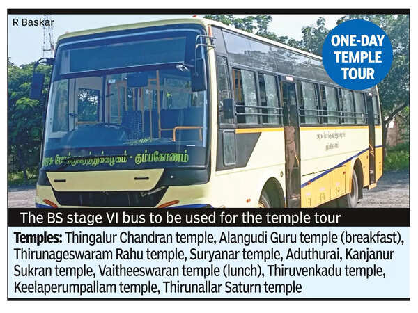 TNSTC launches Navagraha temple tour in delta districts