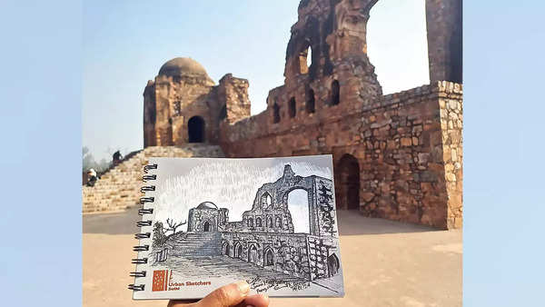 Rediscovering Delhi through art – A News Article | Delhi News – Times of India