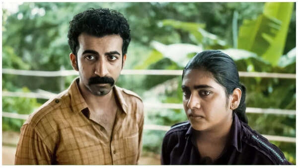 Roshan Mathew and Nimisha Sajayan