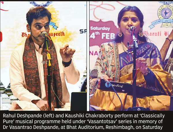 ‘Classically Pure’ musical spell by Rahul & Kaushiki