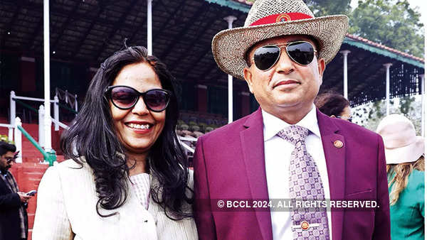 Shikha Seth and Maj Gen Salil Seth