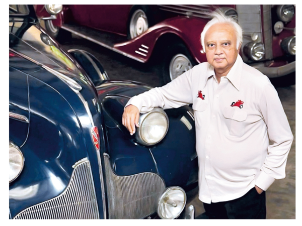 The late Mr. Pranlal Bhogilal at Dastan Autoworld Museum, Ahmedabad, with a 1939 Buick Century The late Mr Pranlal Bhogilal at Dastan Autoworld Museum Ahmedabad with a 1939 Buick Century