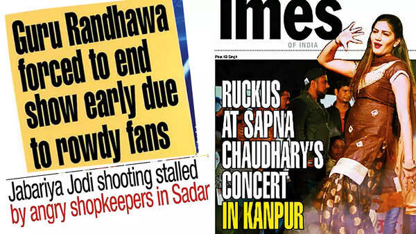 Not the first time unruly Lucknow junta has disrupted celeb events
