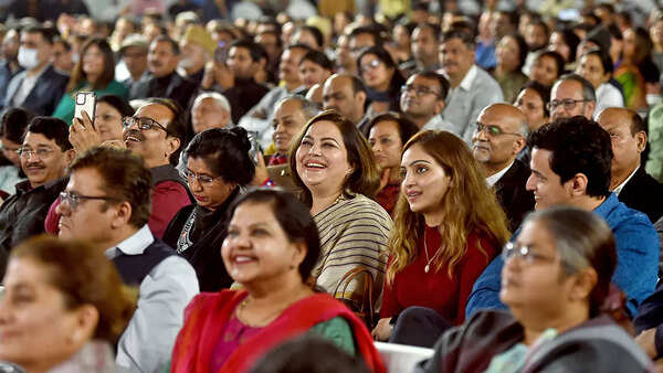 The audience reveled in the magic of Urdu poetry the mushaira