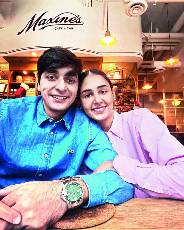 Hasleen with husband