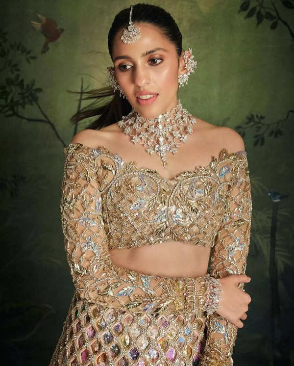 All About Shloka Mehta's Stunning Wedding Lehenga – Panache Haute Couture