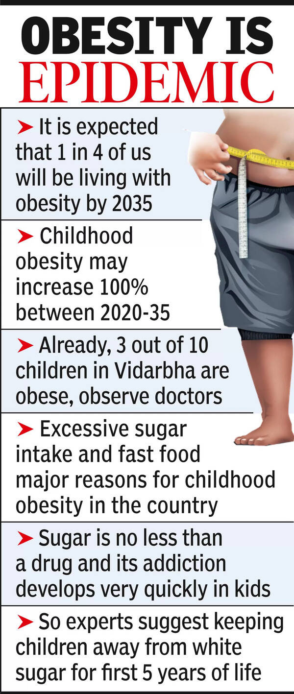 Obesity: Obesity crisis in Vidarbha: 3 in 10 schoolchildren classified ...