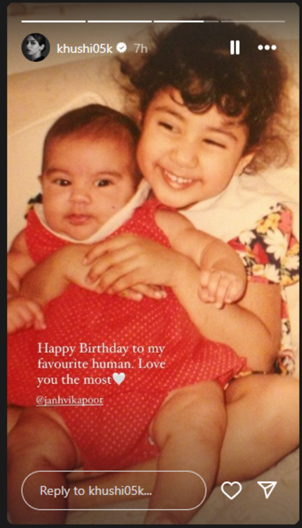 Janhvi Kapoor Birthday: Sister Khushi Kapoor Calls Her 'biggest ...