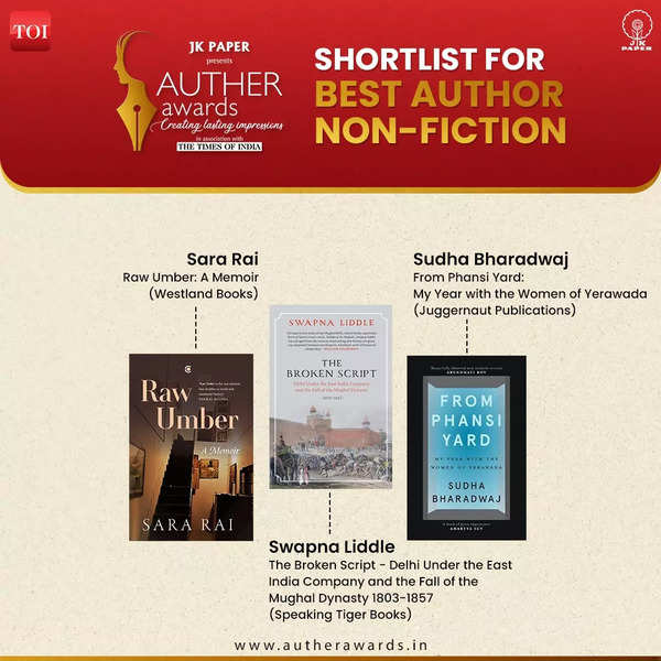 AutHer Awards 2024 Shortlist non fiction