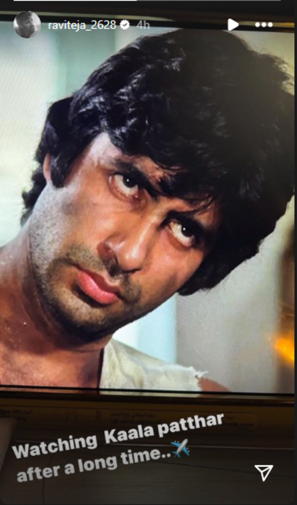 Ravi Teja Instagram story