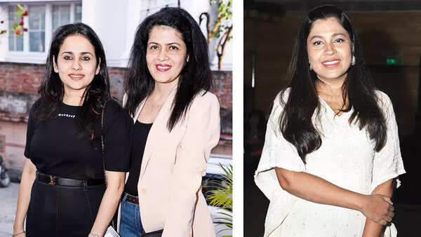 (L) Sadia and Palak (R) Swati