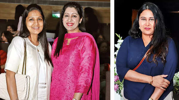 (L) Aarushi and Suchi (R) Aarti Vaid