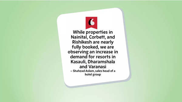 Booking data shared by a hotel group