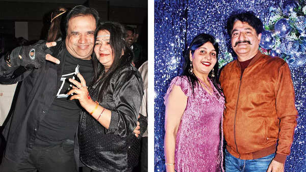 (L) Vijay Agrawal and Shruti (R) Gunjan and Rohit