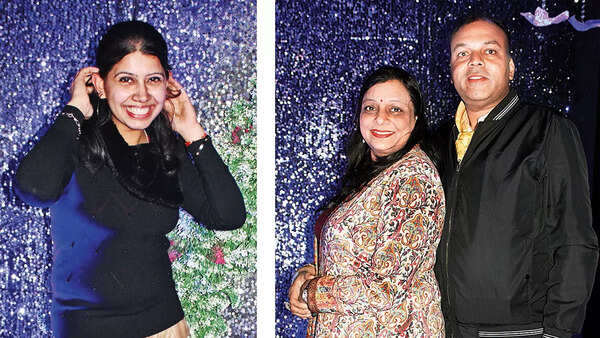 (L) Chahat (R) Preeti and Rohit