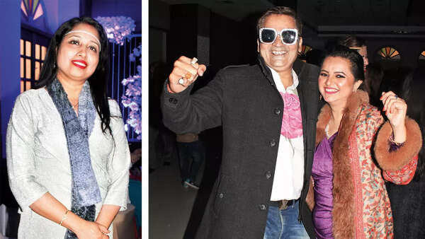 (L) Nidhi Gupta (R) Rajat and Pragati Pathak