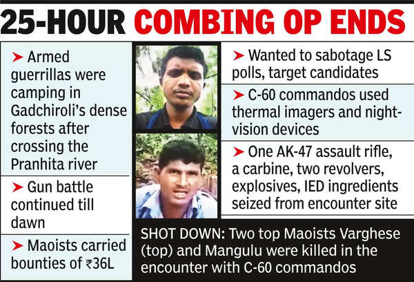 Maoists: Top Maoists Killed In Forest Gun Battle: Telangana Militants ...