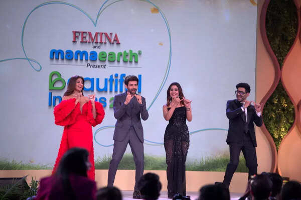 Kartik Aaryan Performing at Femina and Mamaearth present Beautiful Indian 2024