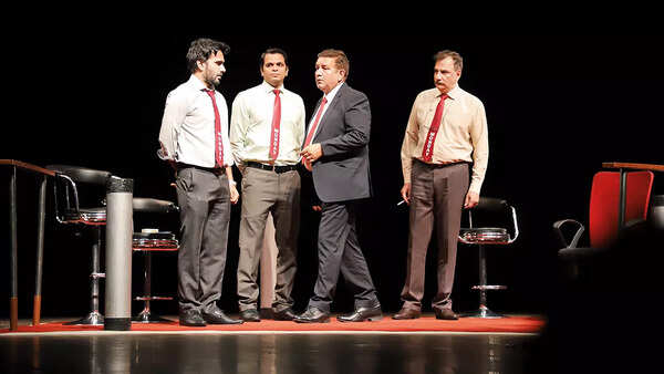 A scene from the play