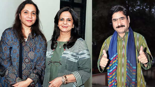 (L) Tazeen and Namita (R) Yashpal Sharma