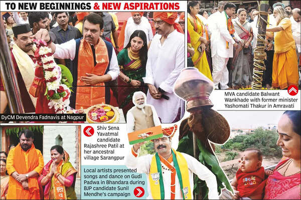 Gudi Padwa takes political centre stage, religious celebrations wear election hue