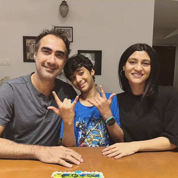 Ranvir with Konkona