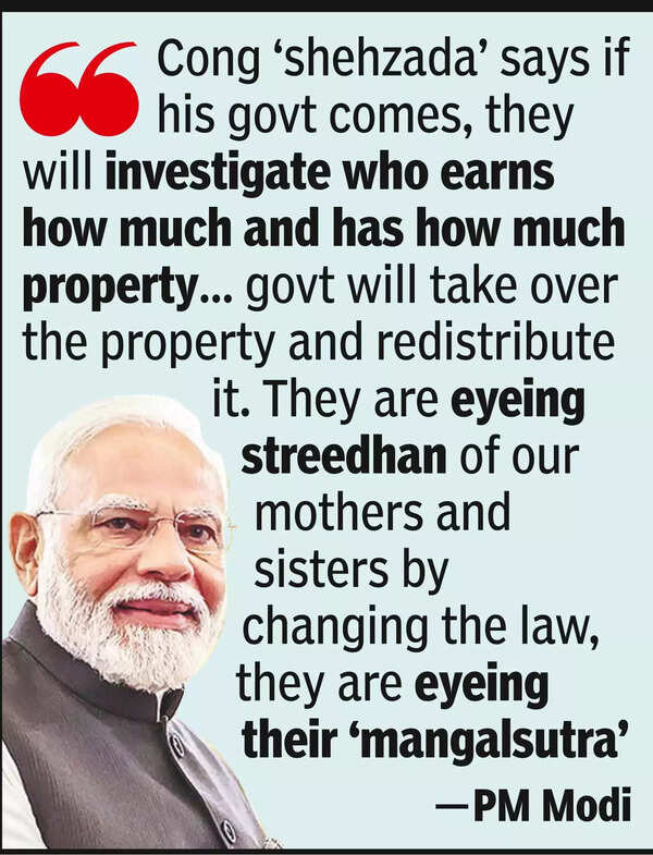 PM doubles down on ‘asset redistribution’ charge in Aligarh, skips Muslim reference.