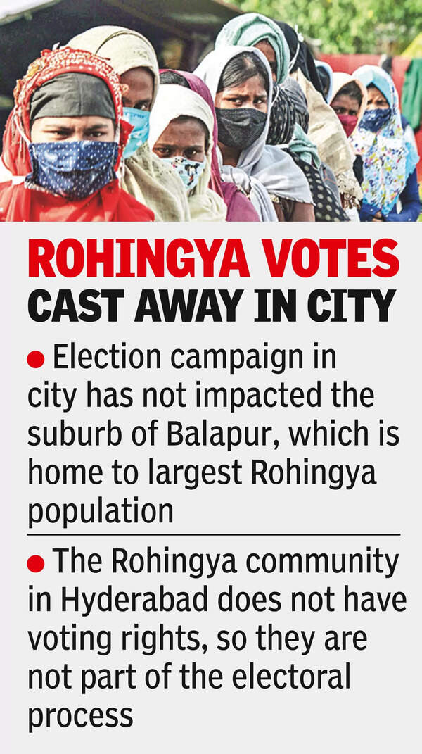 Silent ballot: In this part of Hyd, May 13 rings no bells