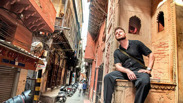 Bobby Berk at Haveli Dharampura in Old Delhi
