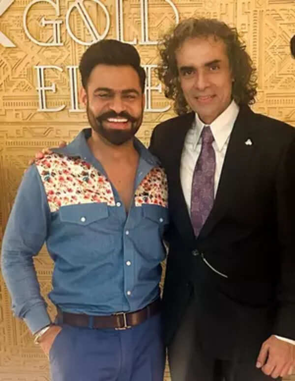 Imtiaz Ali with Anjum Batra