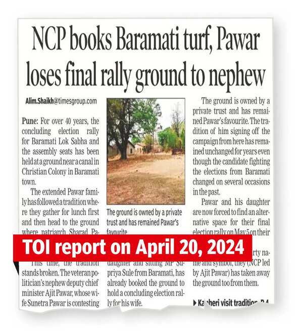 First in 40 years: Sharad Pawar to sign off poll campaign at new ground