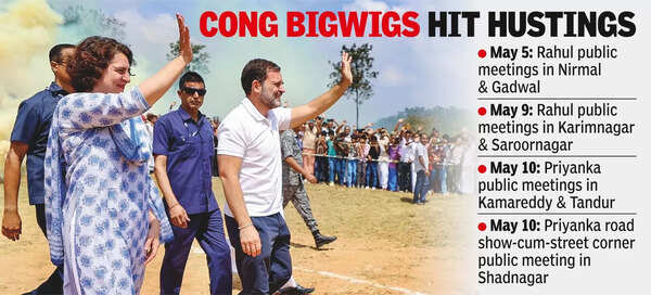 Rahul, Priyanka campaign blitz from today