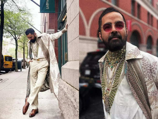 Met Gala Carpet: Sabyasachi becomes the first Indian designer to walk ...