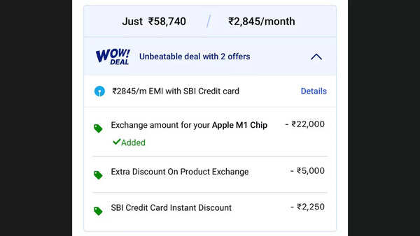 MacBook Air M2 deal